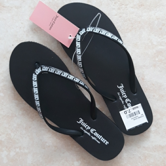 4x*Host Pick*Juicy Couture flip flop sandals - Picture 11 of 14